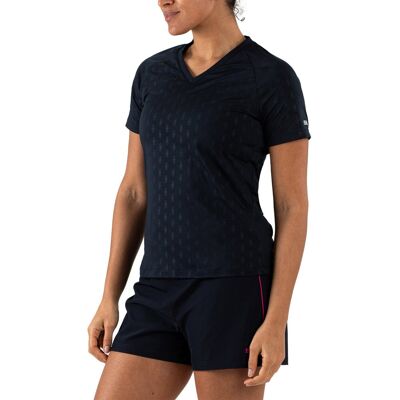 Sjeng Sports Izzie Sportshirt Dames Marine L female Sjeng Sports Izzie Sportshirt Dames Marine L female