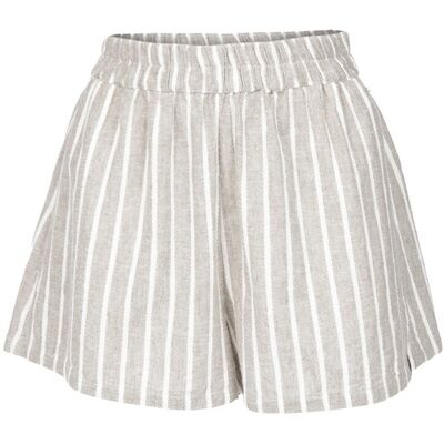 Brunotti Ize-stripe Shorts Dames Zand-Wit M female Brunotti Ize-stripe Shorts Dames Zand-Wit M female