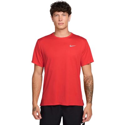 Nike Miler Short Sleeve Shirt Rood XL male Nike Miler Short Sleeve Shirt Rood XL male