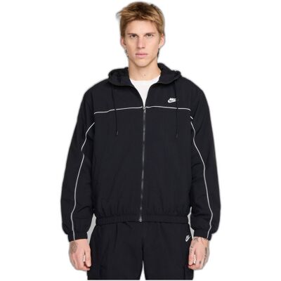 Nike - Club Athlete Hooded Jacket - XXL - Zwart - Jacket Nike - Club Athlete Hooded Jacket - XXL - Zwart - Jacket