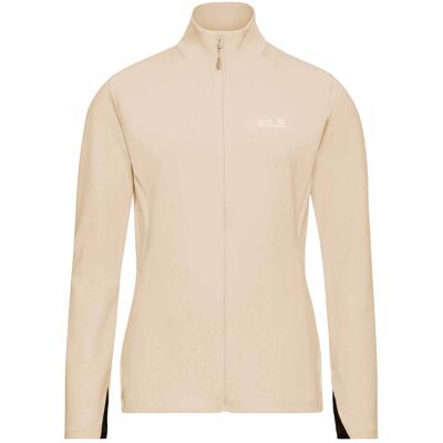 Jack Wolfskin Astrotrail Fleece Jacket Dames Wit S female Jack Wolfskin Astrotrail Fleece Jacket Dames Wit S female