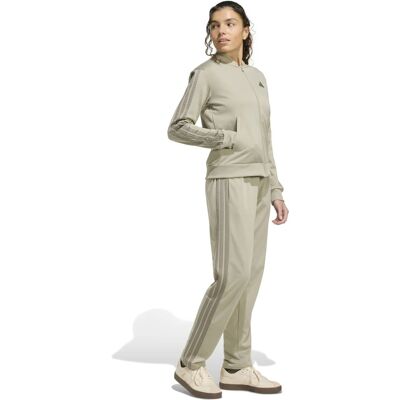 Adidas Essential Trainingspak Dames Beige L female Adidas Essential Trainingspak Dames Beige L female