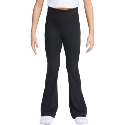 Nike Maven Dri-fit High Rise Tight Flare Kids Zwart 128/134 girls Nike Maven Dri-fit High Rise Tight Flare Kids Zwart 128/134 girls