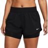 Nike One Dri-fit 2-in-1 Shorts Zwart S female