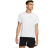 Nike Miler Uv Running Shirt Wit S male