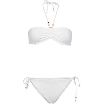 Brunotti Suzina-broidery Bikini Dames Wit 34 female Brunotti Suzina-broidery Bikini Dames Wit 34 female