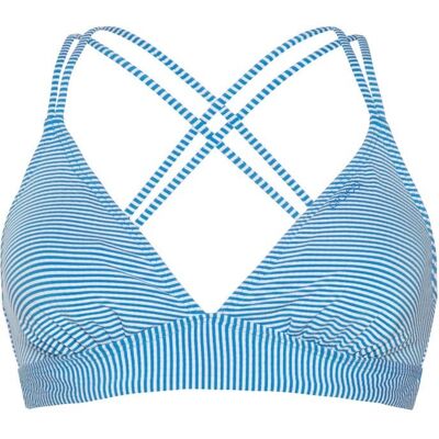 Protest Mixsupers Triangle Bikini Top Blauw XL female Protest Mixsupers Triangle Bikini Top Blauw XL female