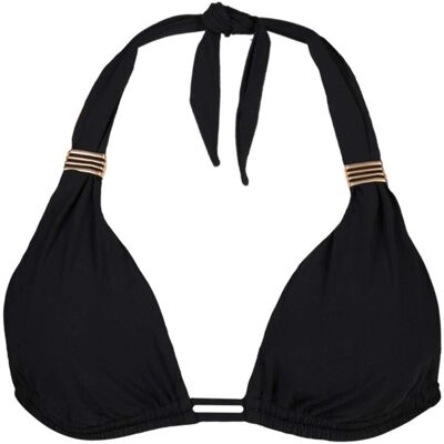 Barts Solid Halter Triangle Zwart 40 female Barts Solid Halter Triangle Zwart 40 female