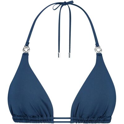 Beachlife Triangel Padded Bikinitop Blauw 2 42B female Beachlife Triangel Padded Bikinitop Blauw 2 42B female