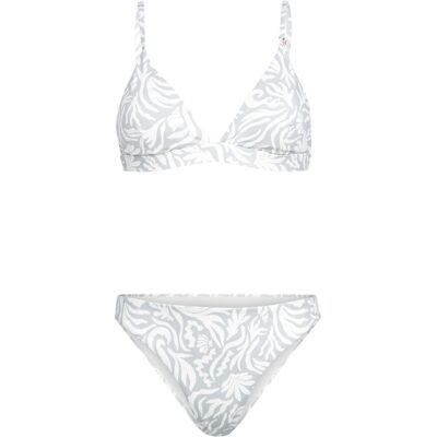 Brunotti Aurely-print Bikini Dames Mintgroen-Wit 34 female Brunotti Aurely-print Bikini Dames Mintgroen-Wit 34 female
