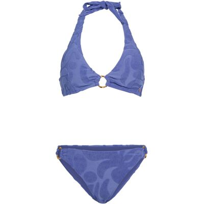 Brunotti Hollymai-jacquard Bikini Dames Blauw 36 female Brunotti Hollymai-jacquard Bikini Dames Blauw 36 female