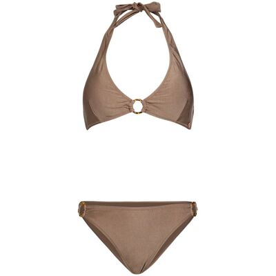Brunotti Hollymai-shine Bikini Dames Brons 38 female Brunotti Hollymai-shine Bikini Dames Brons 38 female