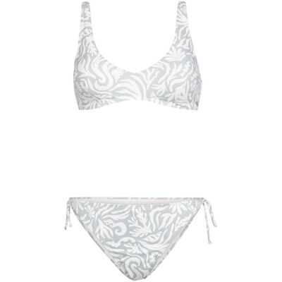 Brunotti Lavinja-print Bikini Dames Mintgroen-Wit 34 female Brunotti Lavinja-print Bikini Dames Mintgroen-Wit 34 female