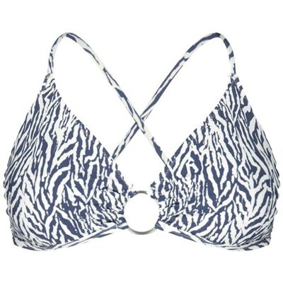 Barts Nerissa Tri-fancy Bikini Top Dames Jeans-Blauw 36 female Barts Nerissa Tri-fancy Bikini Top Dames Jeans-Blauw 36 female
