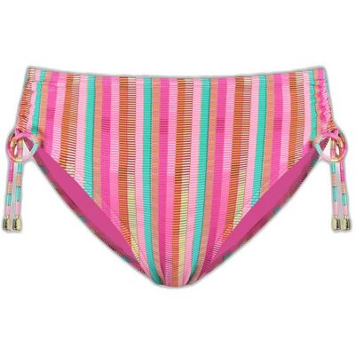 Cyell Tropical Lines High-waist Bikinibroekje Roze-Multicolour 38 female Cyell Tropical Lines High-waist Bikinibroekje Roze-Multicolour 38 female