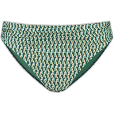 Cyell Groovy Graphic Mid-waist Bikinibroekje Groen 38 female Cyell Groovy Graphic Mid-waist Bikinibroekje Groen 38 female
