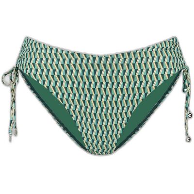 Cyell Groovy Graphic High-waist Bikinibroekje Groen 36 female Cyell Groovy Graphic High-waist Bikinibroekje Groen 36 female