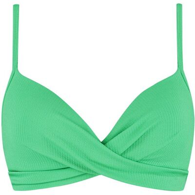 Beachlife Spring Green Padded Halter Bikini Top Dames Groen 40B female Beachlife Spring Green Padded Halter Bikini Top Dames Groen 40B female