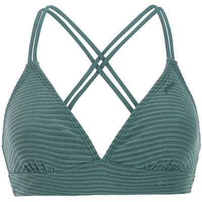 Protest Patio Triangle Bikini Top Dames Groen 34 female Protest Patio Triangle Bikini Top Dames Groen 34 female