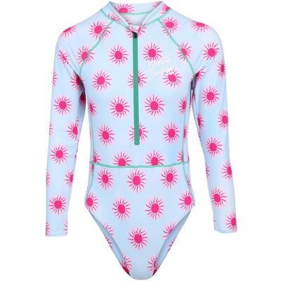 Brunotti Guusje Badpak Dames Blauw-Roze 34 female Brunotti Guusje Badpak Dames Blauw-Roze 34 female