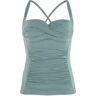 Protest 23 Wire Tankini Top Groen XL/42 C female