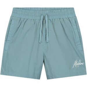 Malelions Crinkle Swim Shorts Lichtblauw XS male Malelions Crinkle Swim Shorts Lichtblauw XS male