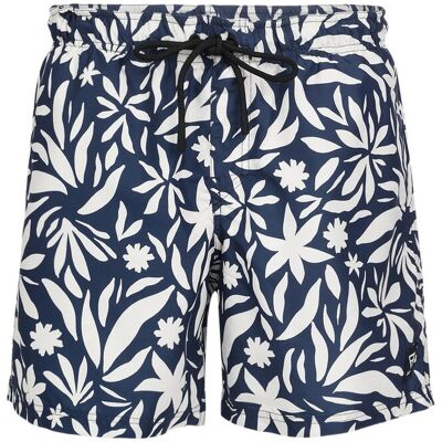 Brunotti Cester-ao Men Zwembroek Zwart-Wit S male Brunotti Cester-ao Men Zwembroek Zwart-Wit S male