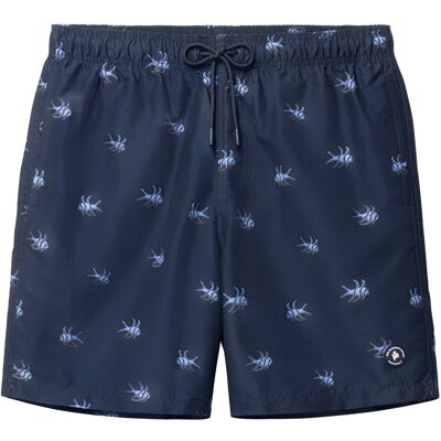 Shiwi Mike 7-inch Multi Fish Zwemshort Marine XL male Shiwi Mike 7-inch Multi Fish Zwemshort Marine XL male