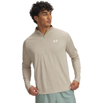 Under Armour Lichtgewicht Getextureerde Hoodie - City Khaki Under Armour Lichtgewicht Getextureerde Hoodie - City Khaki