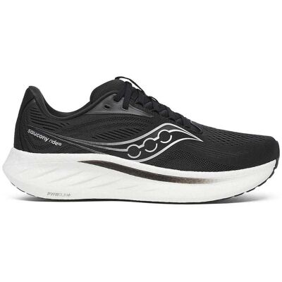 Saucony Ride 18 Heren Zwart 45 male Saucony Ride 18 Heren Zwart 45 male