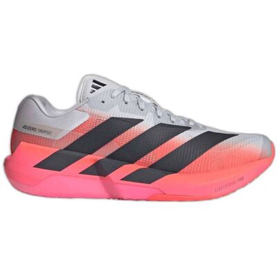 Adidas Adizero Dropset Pro Trainer Grijs-Roze 44 2/3 male Adidas Adizero Dropset Pro Trainer Grijs-Roze 44 2/3 male