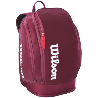 Wilson Defyer Tennis Backpack Rood ONE unisex Wilson Defyer Tennis Backpack Rood ONE unisex