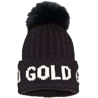 Goldbergh Hodd Beanie Zwart ONE female Goldbergh Hodd Beanie Zwart ONE female
