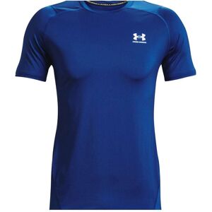 Under Armour Heatgear Armour Fitted Short Sleeve Blauw S male Under Armour Heatgear Armour Fitted Short Sleeve Blauw S male