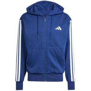 Adidas Essentials Fleece 3-stripes Hoodie Midnight-Blauw XXL male Adidas Essentials Fleece 3-stripes Hoodie Midnight-Blauw XXL male
