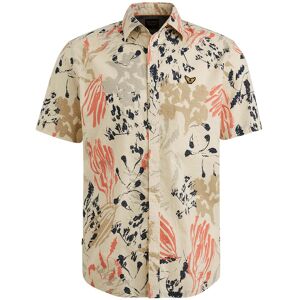 Pme Legend Short Sleeve Underwater Print Shirt Wit L male Pme Legend Short Sleeve Underwater Print Shirt Wit L male