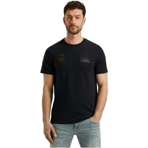 Pme Legend Short Sleeve T-shirt Waffel Blauw XL male Pme Legend Short Sleeve T-shirt Waffel Blauw XL male