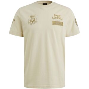 Pme Legend Short Sleeve T-shirt Waffel Wit L male Pme Legend Short Sleeve T-shirt Waffel Wit L male