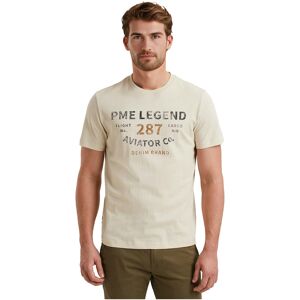 Pme Legend Short Sleeve R-neck Shirt Grijs XXL male Pme Legend Short Sleeve R-neck Shirt Grijs XXL male