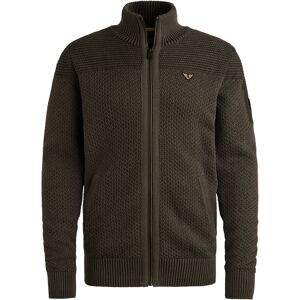 Pme Legend Zip Jacket Cotton Donker-Groen L male Pme Legend Zip Jacket Cotton Donker-Groen L male