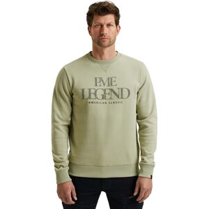 Pme Legend Crewneck 3t Cross Fleece Groen XXL male Pme Legend Crewneck 3t Cross Fleece Groen XXL male