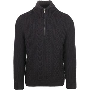 Superdry Jacob Cable Knit Half Zip Marine 3XL male Superdry Jacob Cable Knit Half Zip Marine 3XL male