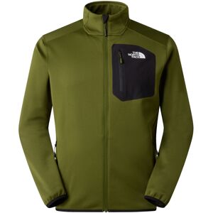 The North Face Crest Full Zip Groen S male The North Face Crest Full Zip Groen S male