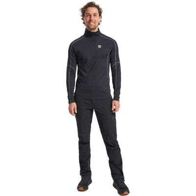 Tenson Txlite Half Zip Zwart XXL male Tenson Txlite Half Zip Zwart XXL male
