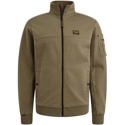Pme Legend Zip Jacket Jacquard Interlock Groen XL male Pme Legend Zip Jacket Jacquard Interlock Groen XL male