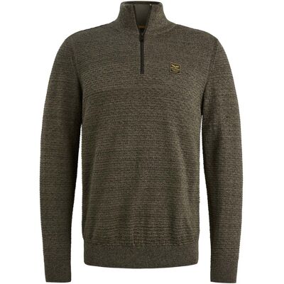 Pme Legend Half Zip Collar Groen XXL male Pme Legend Half Zip Collar Groen XXL male