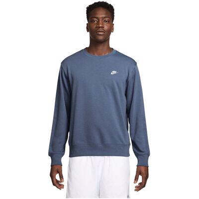 Nike Brushed Fleece Crew Indigo XL male Nike Brushed Fleece Crew Indigo XL male