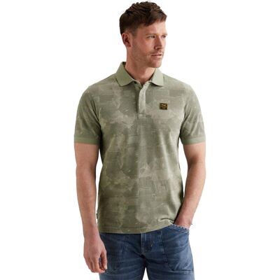 Pme Legend Short Sleeve Polo Groen XXL male Pme Legend Short Sleeve Polo Groen XXL male