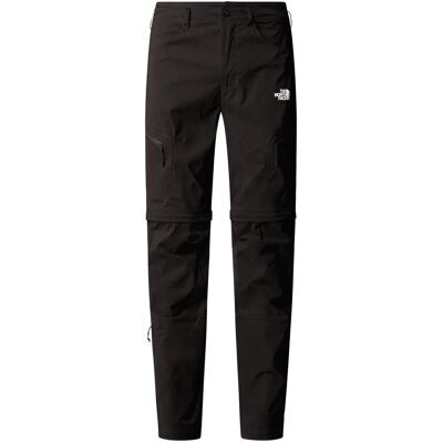 The North Face Exploration Regular Tapered Convertible Pants Zwart 38 male The North Face Exploration Regular Tapered Convertible Pants Zwart 38 male