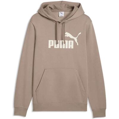 Puma Essentials No. 1 Logo Hoodie Heren Beige XXL male Puma Essentials No. 1 Logo Hoodie Heren Beige XXL male
